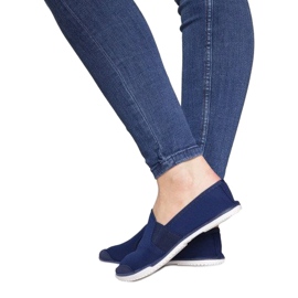 Lycra HT48 Marine Slip-On Sneakers marineblau 1