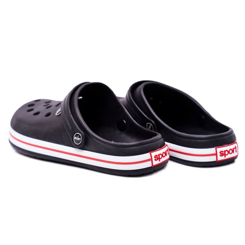 Herren Hausschuhe für Schwimmbad Kroksy Pasipheme Schwarz 3