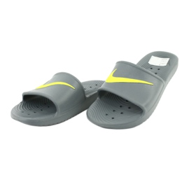Nike Kawa Shower M 832528-003 Pantoletten grau grün 2
