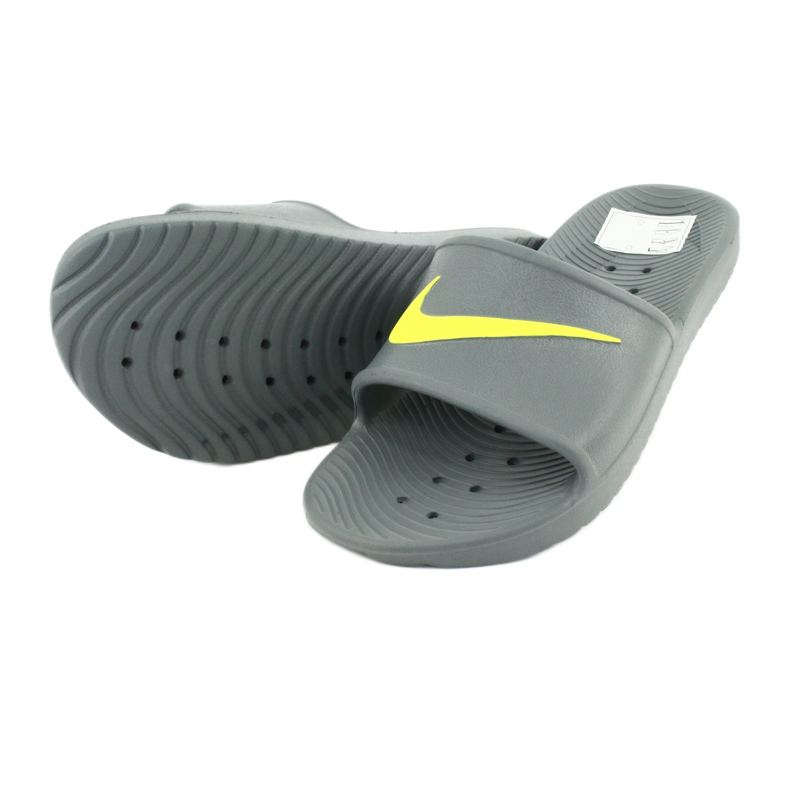 Nike Kawa Shower M 832528-003 Pantoletten grau grün 3