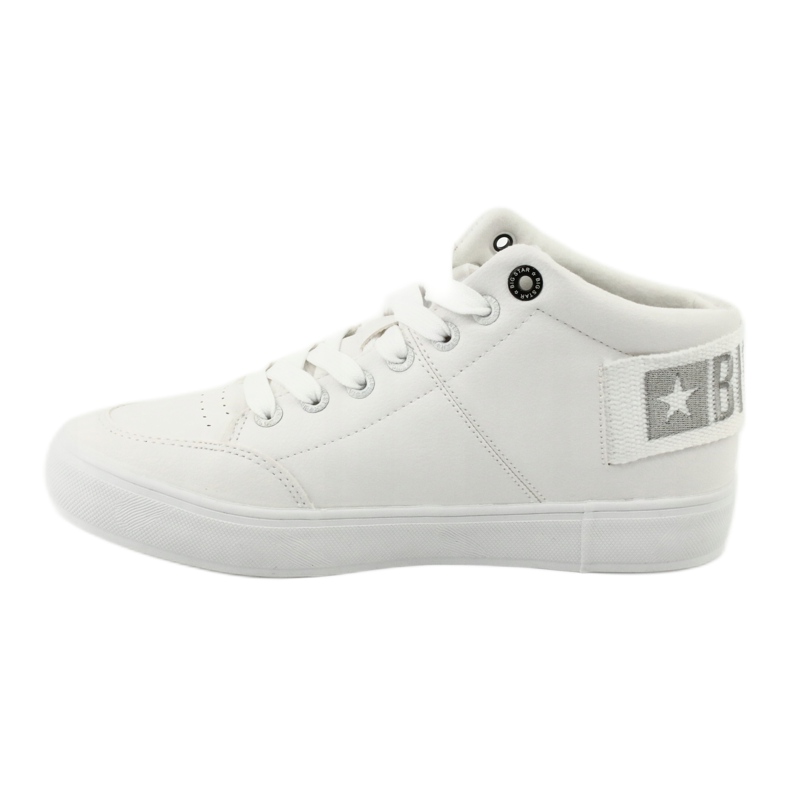 Hohe Turnschuhe Big Star EE274352 weiß grau 2