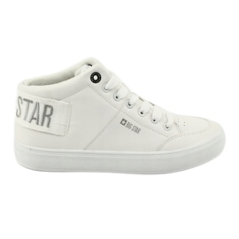 Hohe Turnschuhe Big Star EE274352 weiß grau 1