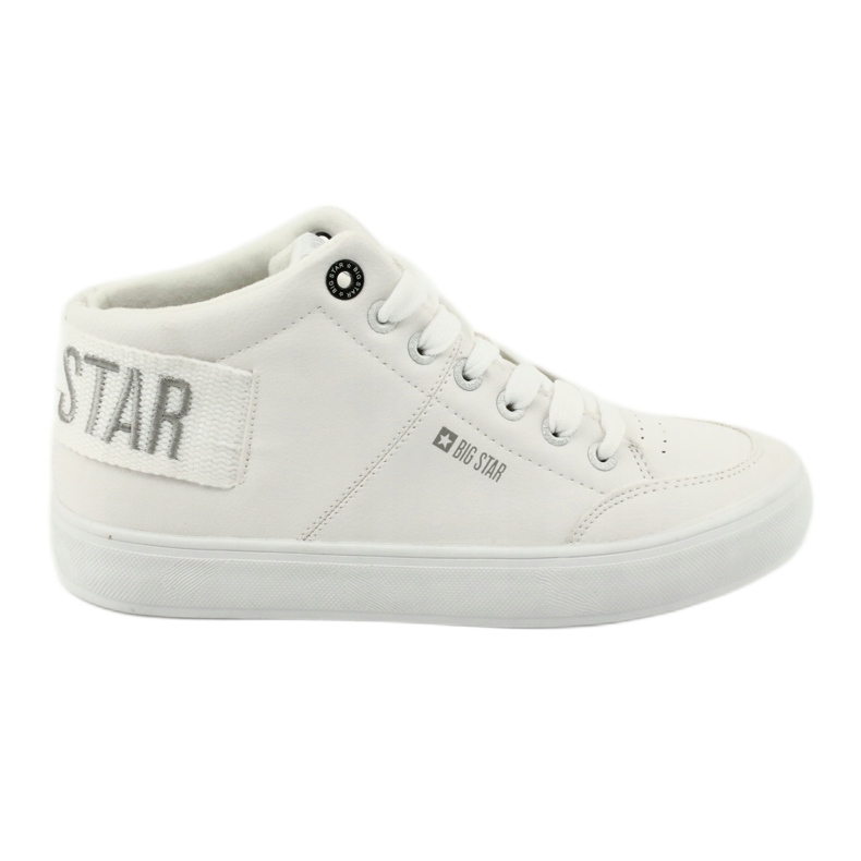 Hohe Turnschuhe Big Star EE274352 weiß grau 1