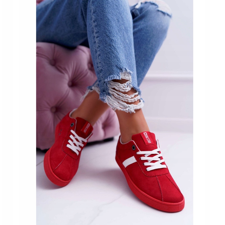 Damen Sportschuhe Big Star Rot DD274622 1