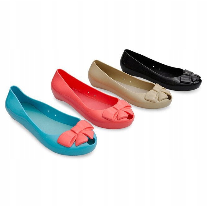 Ballerinas Meliski Galoschen 857 Blau rot 2