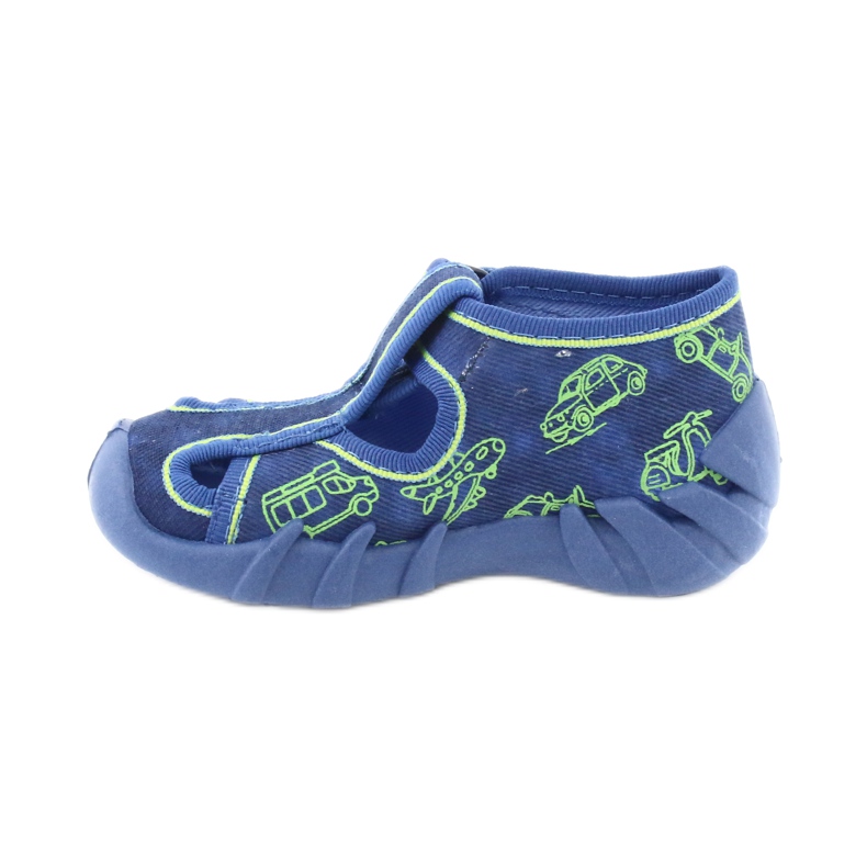 Befado Kinderschuhe 190P086 blau grün 2