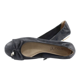 Caprice Ballerinas für Damen 22111 navy blau 4