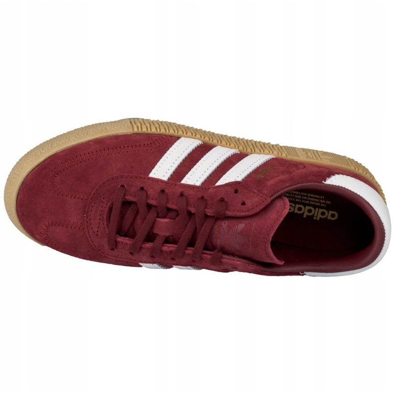 Adidas Originals Sambarose W F36268 Schuhe rot grau 2