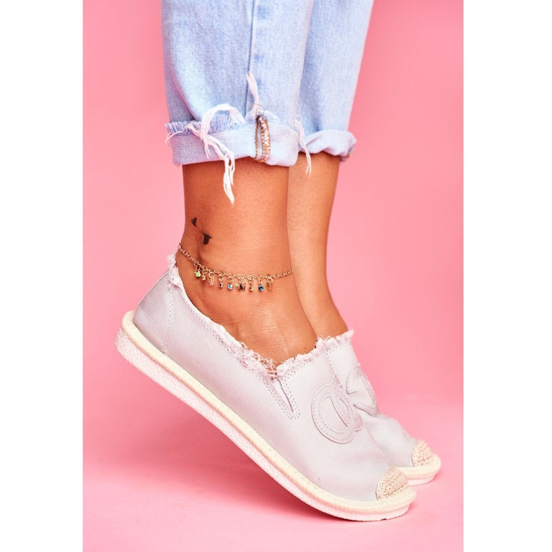 PS1 Damen Espadrilles Grau Flaure 1