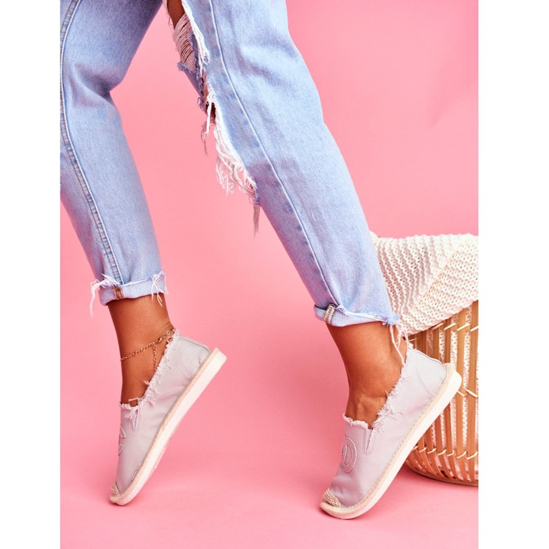 PS1 Damen Espadrilles Grau Flaure 2