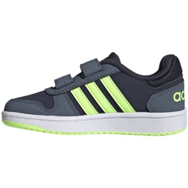 Adidas Hoops 2.0 Cmf Jr FW4930 Schuhe navy blau mehrfarbig 2