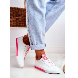 PS1 Klassische Sneakers für Damen Fuchsia Ville weiß 2