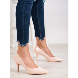 Gogo Pumps mit Öko-Leder braun 1