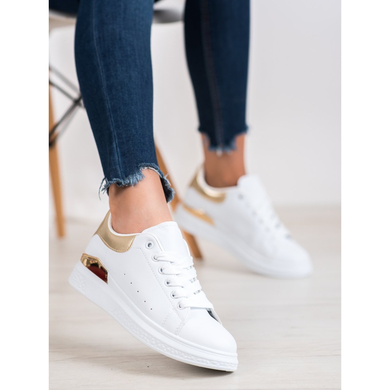 SHELOVET Modische Sportschuhe weiß 1