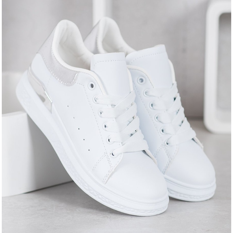 SHELOVET Modische Sportschuhe weiß 2