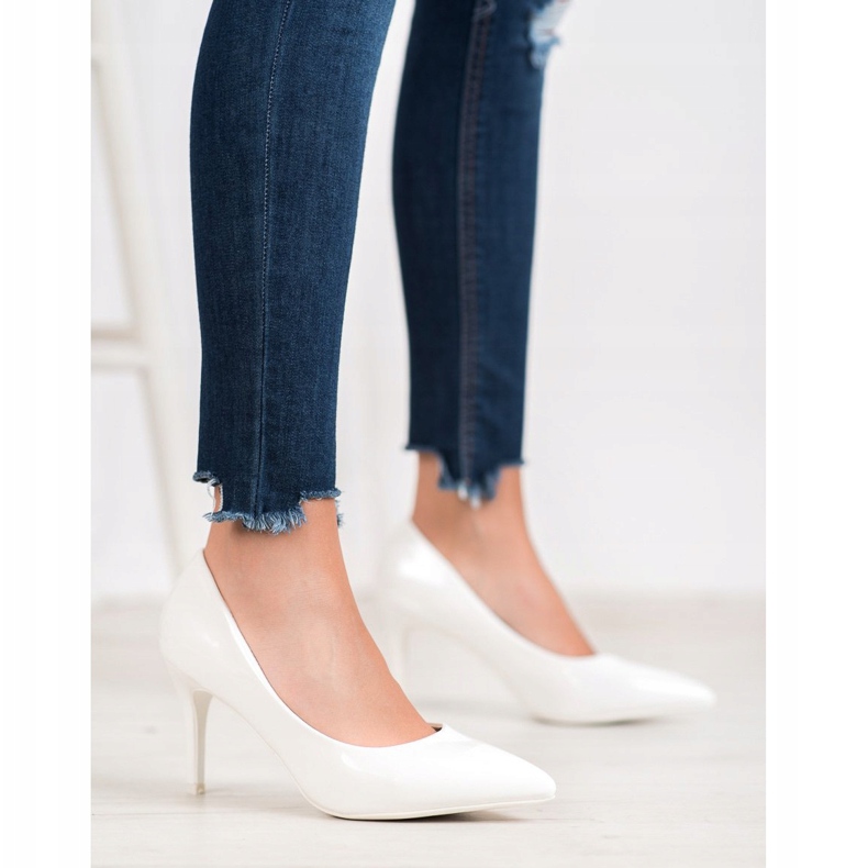 Small Swan Lackierte Stifte weiß 2