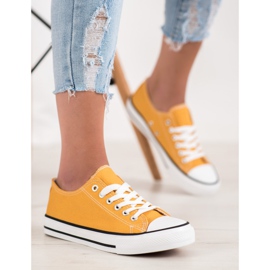 SHELOVET Gelbe Turnschuhe 2