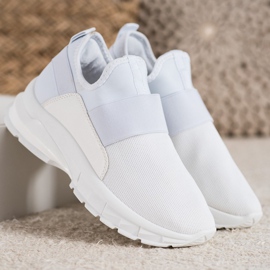 SHELOVET Sport-Sneaker zum Hineinschlüpfen weiß 1