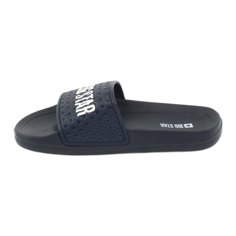 Big Star Jungen Schaumflip Flops für den GG374802 Navy Blue Beach weiß marineblau 1