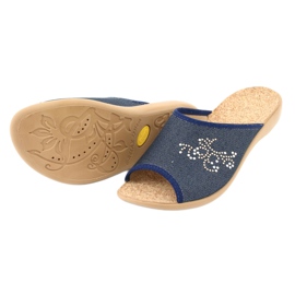 Befado Damenschuhe pu 254D107 navy blau 4