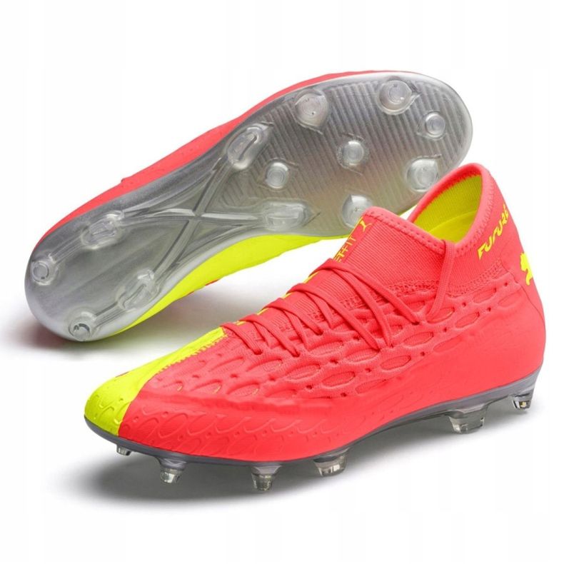 Puma Future 5.2 Netfit Osg Evo FG / AG M 106007-01 Fußballschuhe mehrfarbig gelb 2