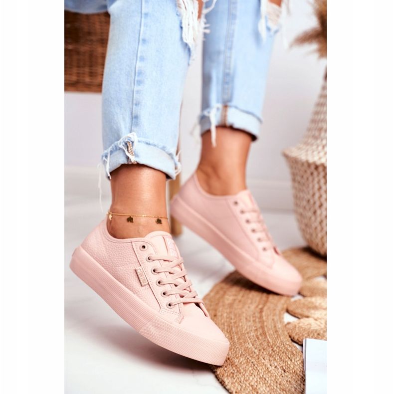 Damen Sneaker Big Star Pink GG274103 rosa 2