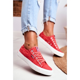 Damen Sneaker Big Star Rot DD274449 1