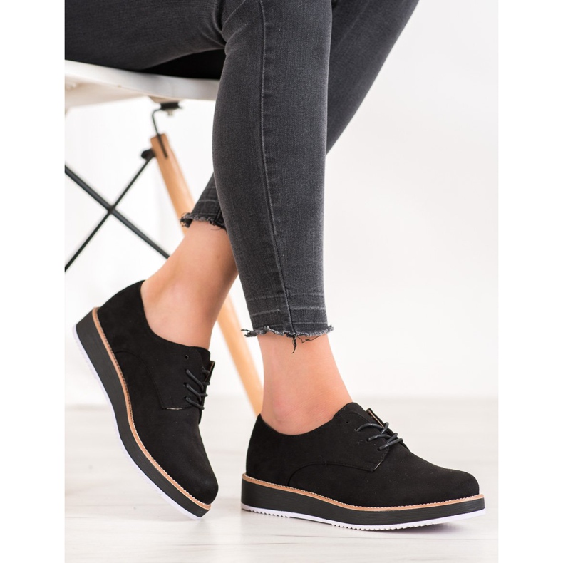 Seastar Schwarze Brogues 1