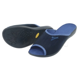 Befado Damenschuhe PU 254D083 marineblau blau 4