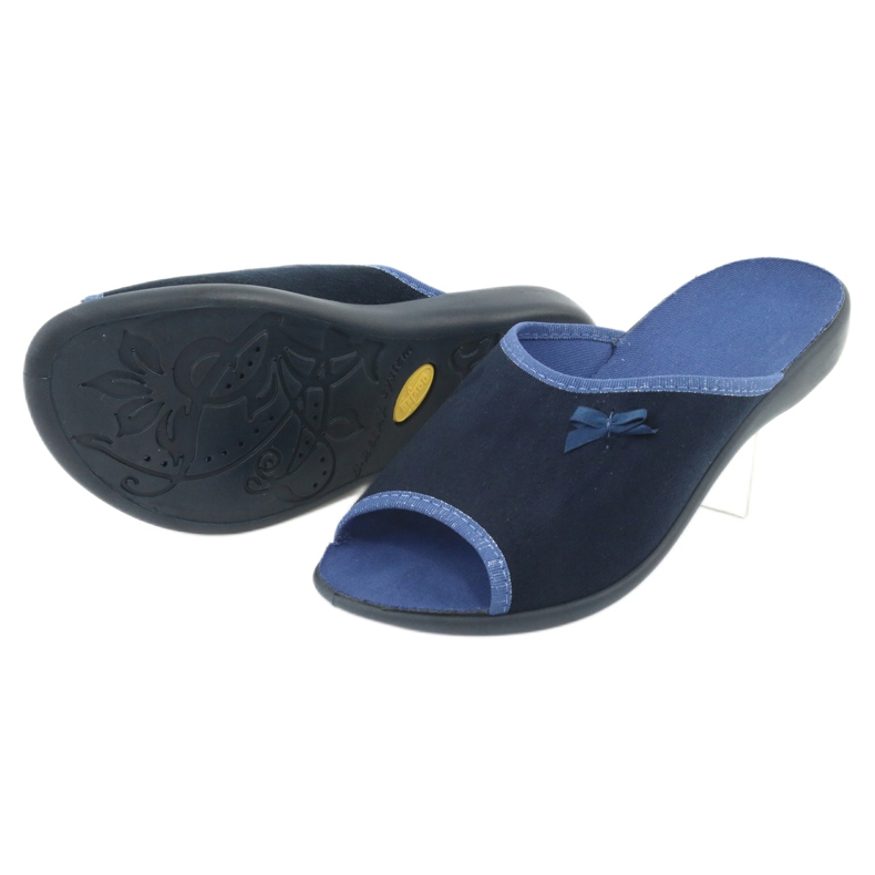 Befado Damenschuhe PU 254D083 marineblau blau 4