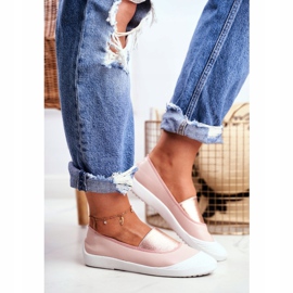 LU BOO Sneakers Slip-on-Sneakers Rosa Justy 1