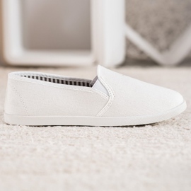 SHELOVET Bequeme Slip-On Sneakers weiß 1