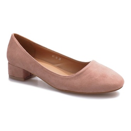 Pinke Pumps am HT-50-Pfosten rosa 1