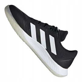 Hallenschuhe adidas ForceBounce M FU8392 grau / silber, weiß, schwarz schwarz 1