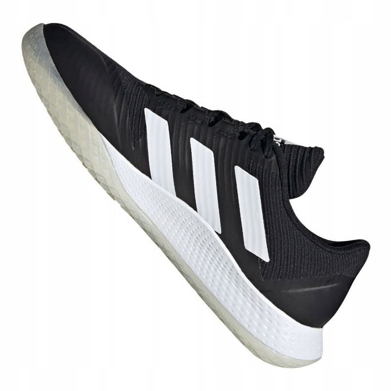 Hallenschuhe adidas ForceBounce M FU8392 grau / silber, weiß, schwarz schwarz 1