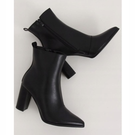 Klassische schwarze DA39P Schwarze High Heels 1