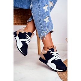 EVE Damen Sportschuhe Marineblau Golden Clementine Elements weiß navy blau 2