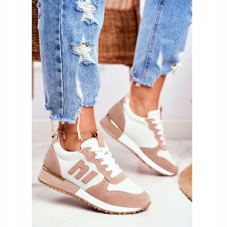 Damen Sportschuhe Braun Golden Maddie Elements 1