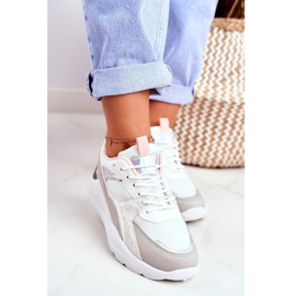 SEA Damen Sportschuhe Sneakers Weiß Martina 1