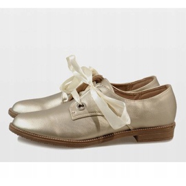 Goldene Schnürschuhe 188-233 gelb 2