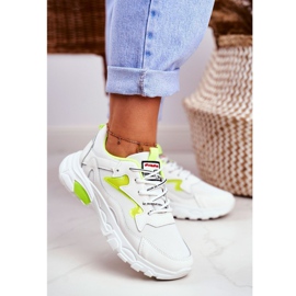 Damen Sportschuhe Weiß Lu Boo Schuhe Gelb Dazzle Me 1