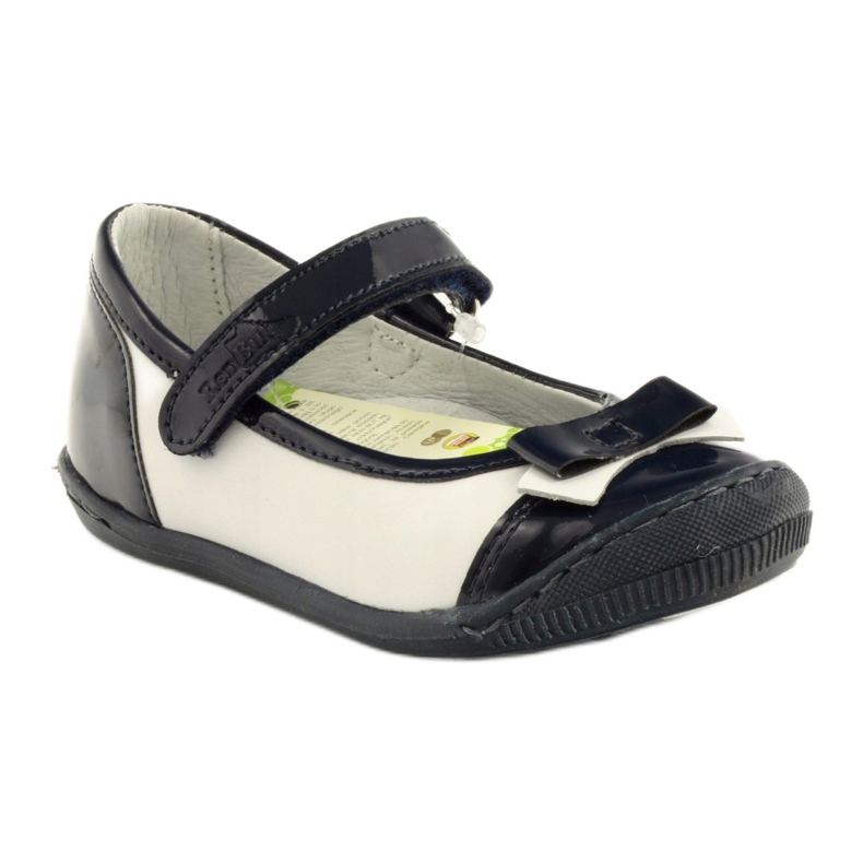 Ballerinas Kinderschuhe Ren But 1405 marineblau weiß 1