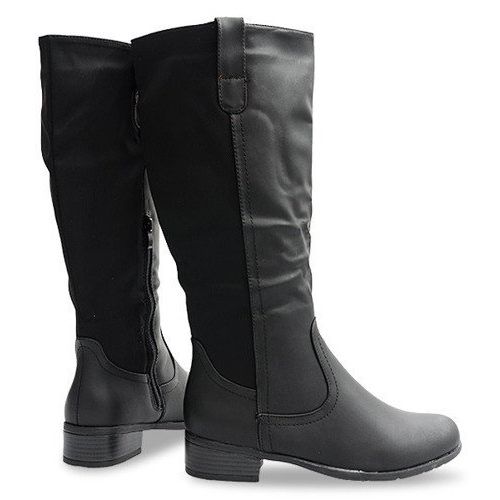Hohe isolierte Stiefel 8524 Schwarz 2
