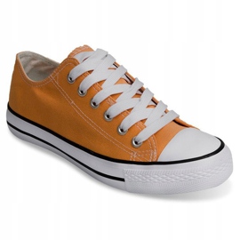 Hohe Sneakers Konwers 8223 Pfirsich gelb 1