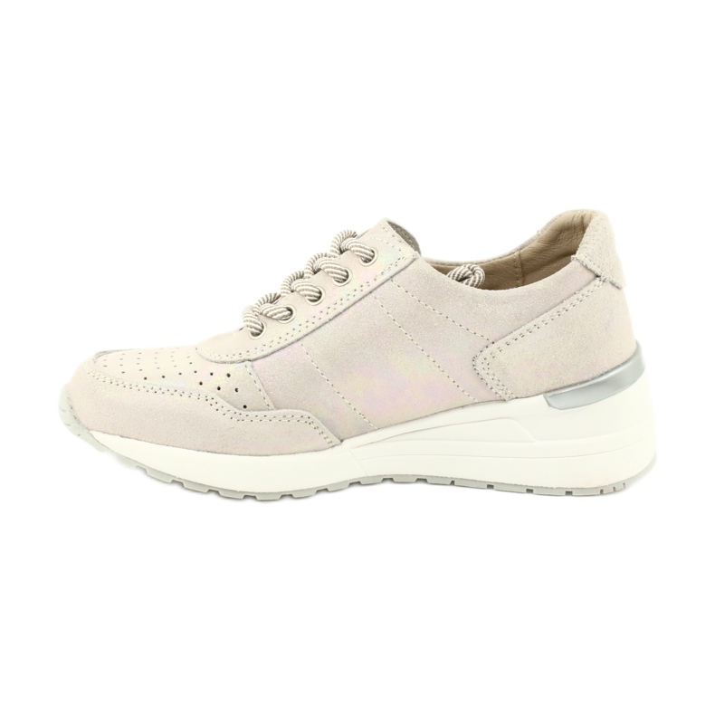 Vinceza Damen Sportschuhe Turnschuhe Beige FT20-8675 Better Way mehrfarbig 1
