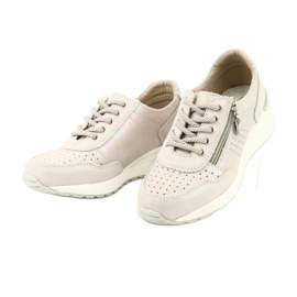 Vinceza Damen Sportschuhe Turnschuhe Beige FT20-8675 Better Way mehrfarbig 2