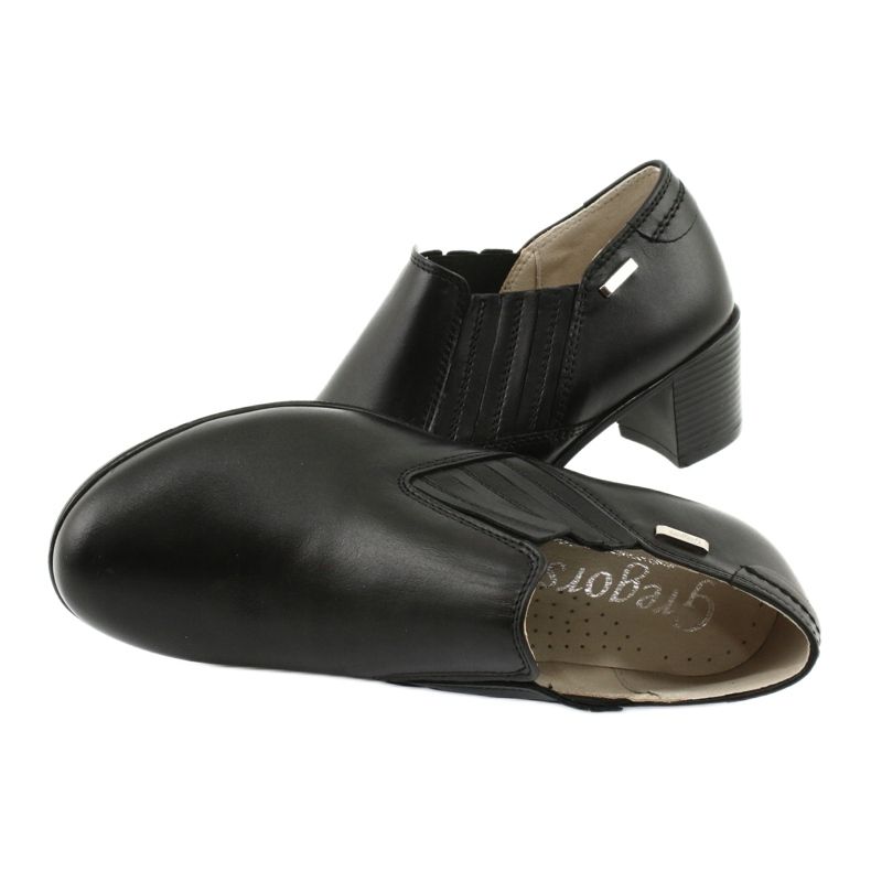 Gregors 789 Damen Slipper schwarz 4