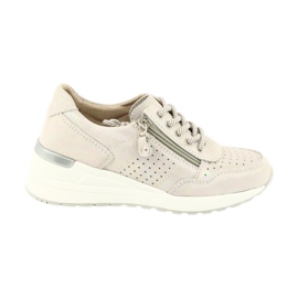 Vinceza Damen Sportschuhe Turnschuhe Beige FT20-8675 Better Way mehrfarbig 5