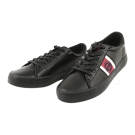 Big Star Frauen-Sneaker mit Öko-Leder GG174111 Schwarz weiß 2