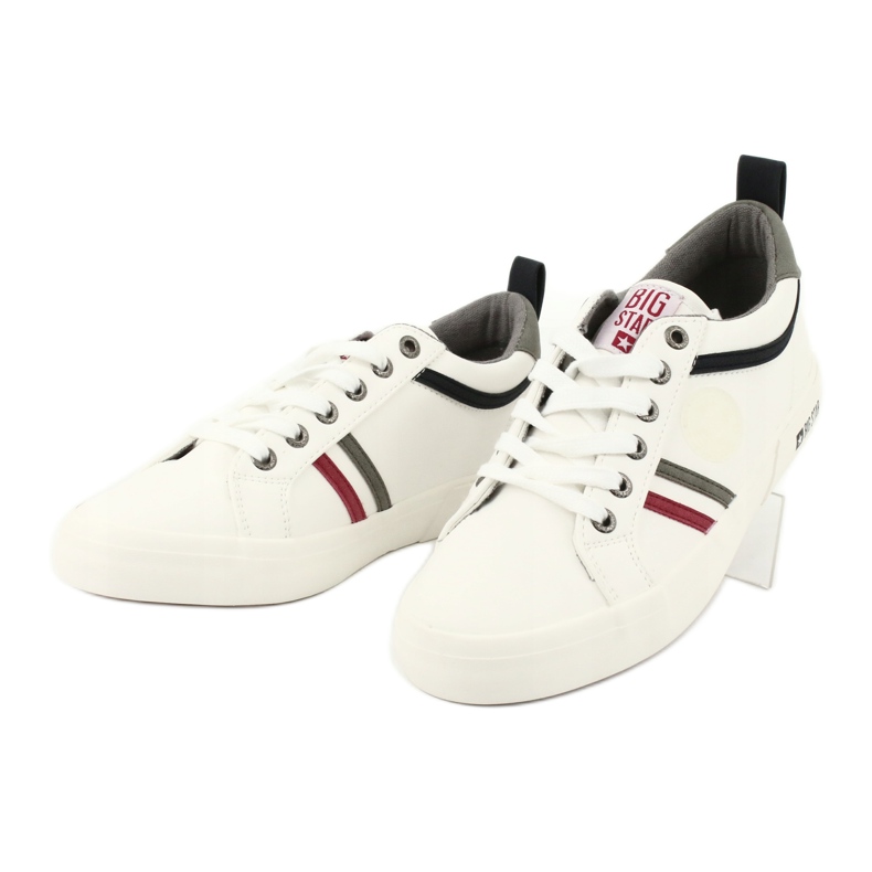 Big Star Damen-Sneaker aus Öko-Leder GG274187 weiß 2